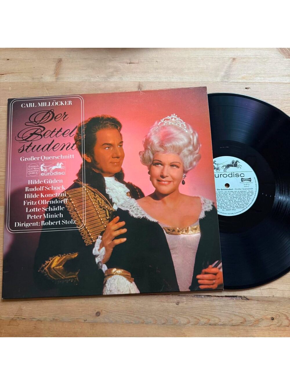 Carl Millöcker - Der Bettelstudent (Großer Querschnitt) 33rpm VG+ VR18